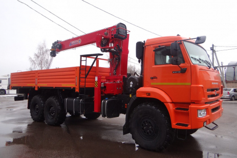 Бортовой автомобиль с КМУ 6591-16016А-48 (фото)