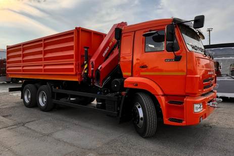 Самосвал с КМУ 659004-1833523-48 (фото)