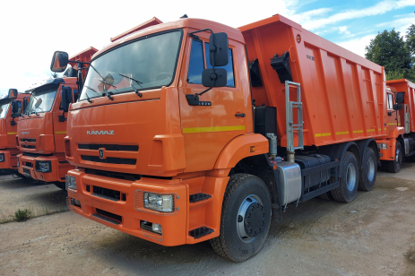 Самосвал строительный НЕФАЗ 6520-3026012-53 (фото)