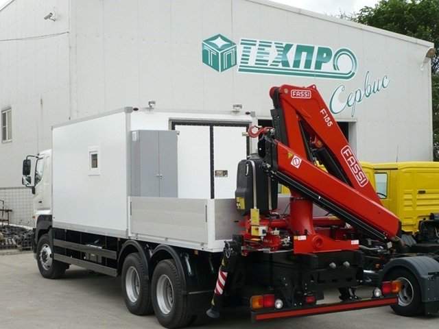 Фото №7: Установка КМУ Fassi F155A.0.22