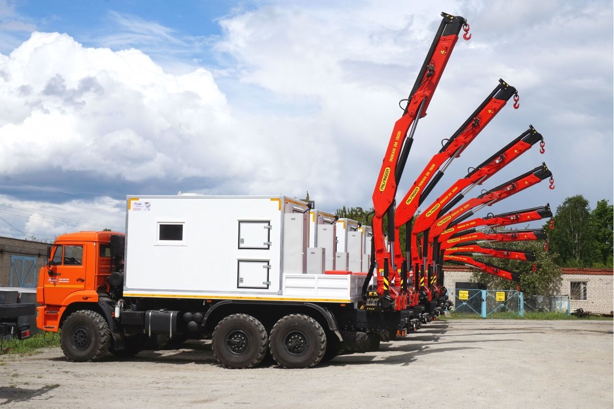 Фото №1: Установка КМУ ИНМАН IM 150N