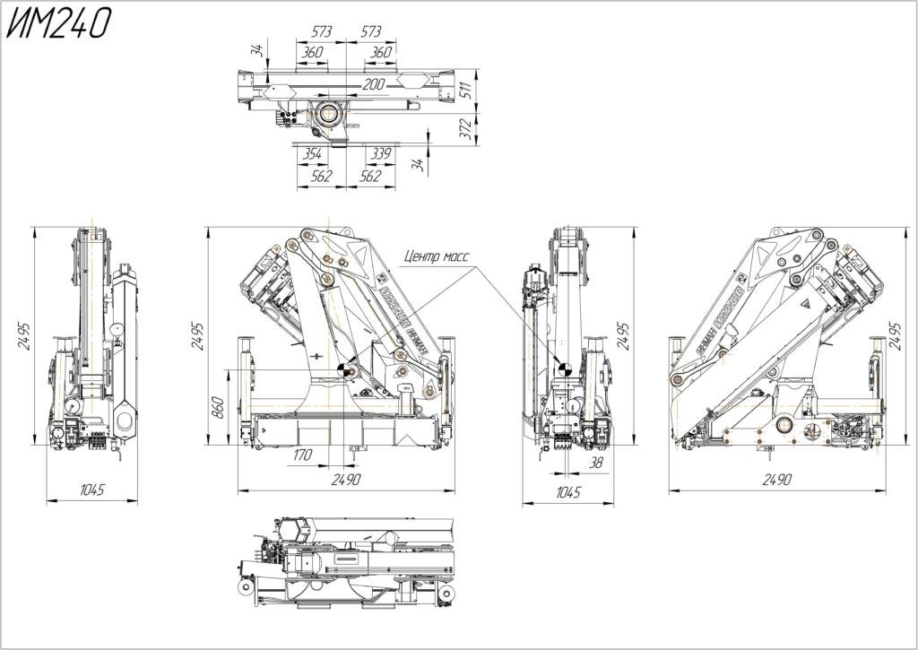 Фото №5: Установка КМУ ИНМАН IM 240